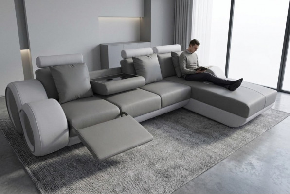 Design Sofa Couche Eck Lieder Eck Garnitur Eck Landschaft Polster L Form