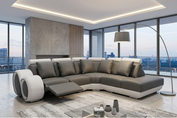 Couch Ecksofa Lieder Eck Garnitur Ecke Landschaft Polster Design Wunnberäich