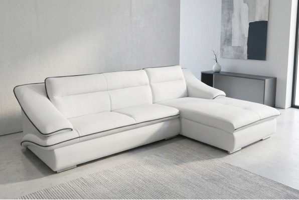 Eck Gezei Ledercouch Eck Garnitur Eck Landschaft Polster Design Wunnen L Form