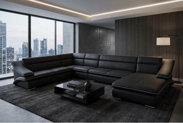 Ecksofa Lieder Couch Eck Garnitur Eck Landschaft U Form Polster Nei