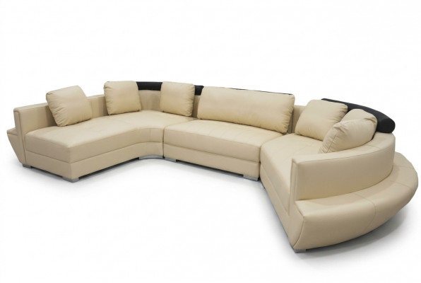 Ronn Eck-Sofa Couch Polster XXL Grouss Ronn Couchen Wunnlandschaft U-Form A1137