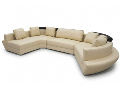 Ronn Eck-Sofa Couch Polster XXL Grouss Ronn Couchen Wunnlandschaft U-Form A1137