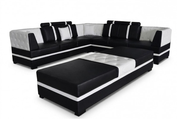Eck Sofa Couch Wunnlandschaft Lieder Couchen Polster Ecke Sëtz Garnitur