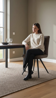 Stull Design Lounge Léine Polster Iess Wunn Zëmmer Club Miwwel Kichen Fauteuil Still