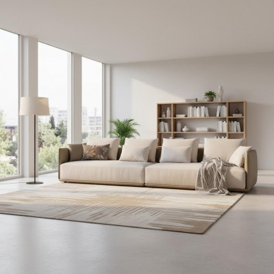 Sofa XXL grouss Stoffsofa Luxus Design Couch Nei Sofae Couchen 300cm