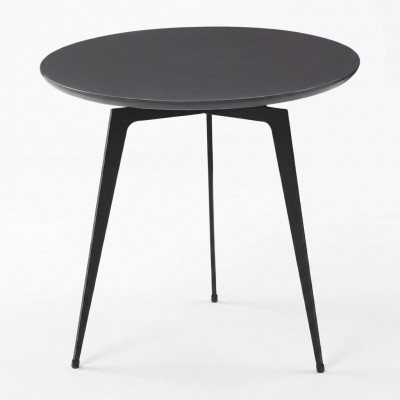 Bäistelltësch Ronnen Dësch Couchtisch Sofa Dësch Wunnzëmmer Runde Design