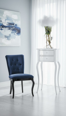 Stull Fautëil Lehn Sitz Polster Designer Stull Chesterfield Textil Héichglanz