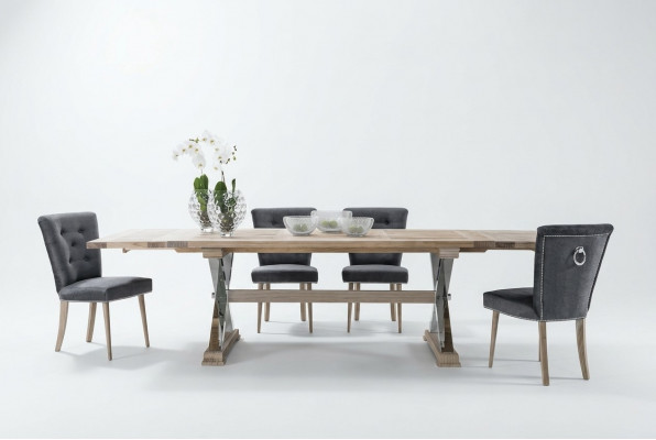 Iesszëmmer Holz Dëscher Iessgrupp Set Stull Grupp Nei Dësch 4 Design