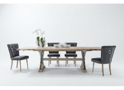 Iesszëmmer Holz Dëscher Iessgrupp Set Stull Grupp Nei Dësch 4 Design