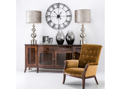 XXL Säitenaart Anrichte Kommode Wunnzëmmer Schaf Holz Regal Antik Stil Design