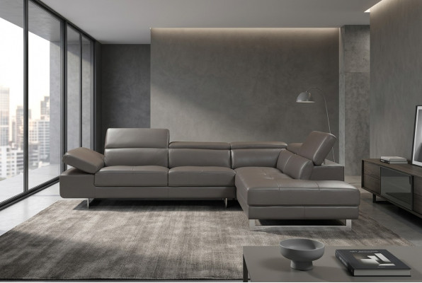 XXL Sëtz Garnitur Designer Wunnlandschaft Ecksofa Sofa Canapé Sofa L-Form 965H