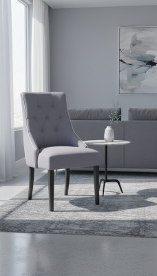 Lehn Stull Restaurant Industrie Designer Still Sëtz Polster Chesterfield Nei