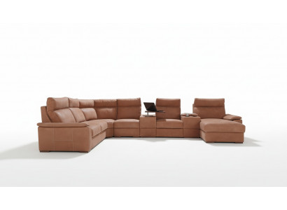 Wunnlandschaft Eckcanapé Oflaach Killfach Schlooffonktioun Schloofsofa Sofaen Canapéë Polsterung