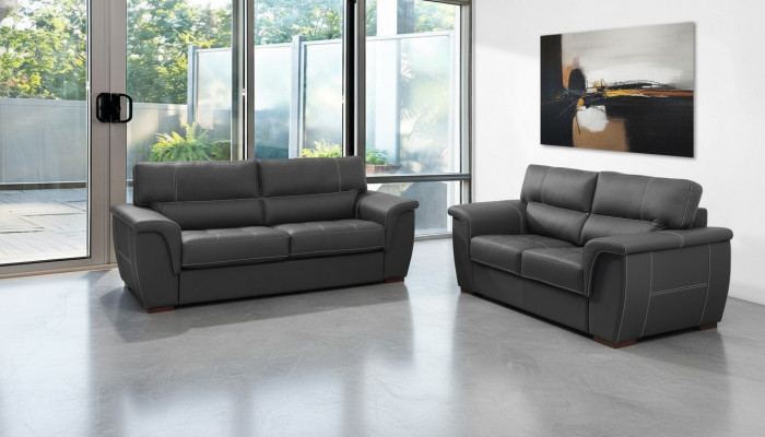 Lieder Design Couch Polster Sëtz Garnitur Sofa Garnituren 3+2 Lieder Sofas Set Nei