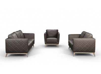Sofasëtzt 3+1 Sëtz Lieder Couchen Sofa Polster Garnitur Sofas
