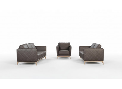 Däisitzer Sofa Couch Polster Modernen Design 3er Sëtz Sofas Zëmmer Miwwelen
