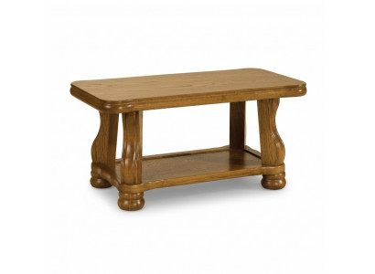 Handaarbecht Eech Holz Sofa Dëscher Klassesch Wunnzëmmer Dësch Couchtisch