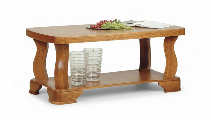 Handaarbecht Echt Holz Sofa Bäistell Dëscher Klassesch Wunnzëmmer Dësch