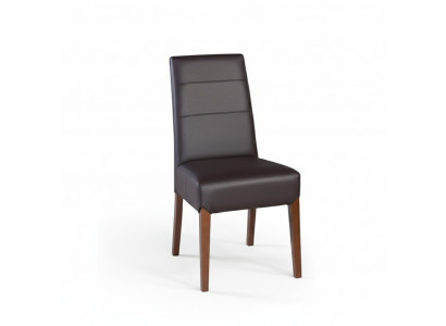 Set vu 4x Lieder Massivholz Stull Iesszëmmerstull Designer Still Iesszëmmerstillen