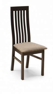 Set vun 2 Stécker Massivholzstull fir d'Iesszëmmer, designéiert Iesszëmmerstill.