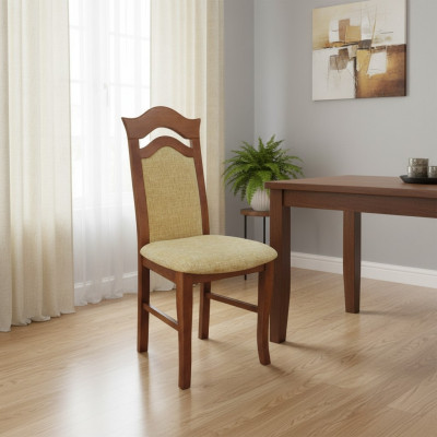 Design Gastronomie Stull Textil Iesszëmmer Stoff Still Lehnstull Fauteuil Polster