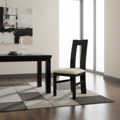 Design Lehnsëtz Massiv Holz Sëtz Holz Lieder Polstersëtzer Gastro
