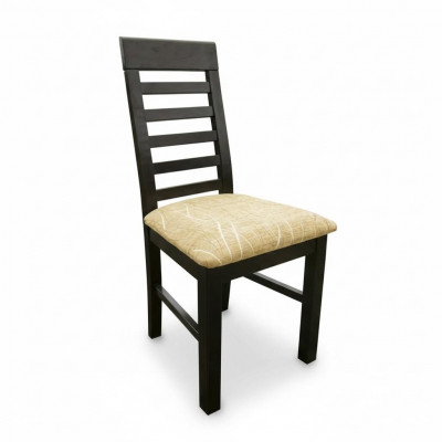 Stull Textil Design Holz Polster Gastro Iesszëmmer Stoff Still Lehnstull