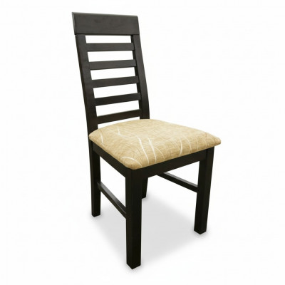 Design Sëtzpolster Set 6x Still Stull Holz Textil Gastro Iesszëmmer Stoff