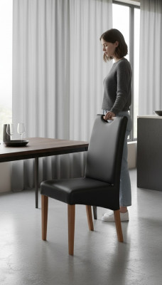 Design Still Grupp 6x Still Set Fautteuil 100% Lieder Neien Iesszëmmer