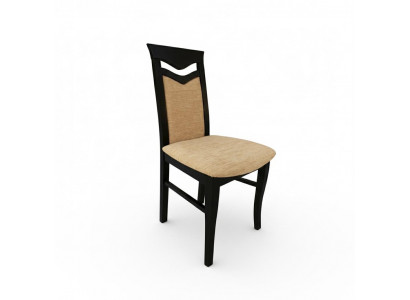 Design Set 6x Still Stull Holz Textil Polster Still Gastro Iesszëmmer Stoff