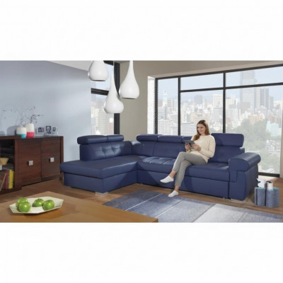Eckcouch Wunnlandschaft Ecksofa Gepolsterte Couch Sëtzgarnitur Design