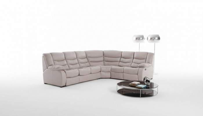 Ecksofa Wunnlandschaft Polstersofa Ecksofa Canapé Garnitur Sëtz Modern Lieder