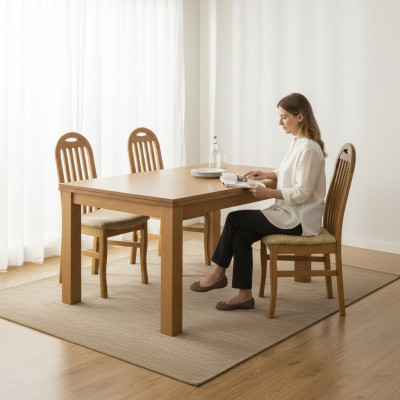 Stillen 10x Set Sessel Massivholz Iesszëmmer Polster Lehnstillen Iesszëmmer Stull
