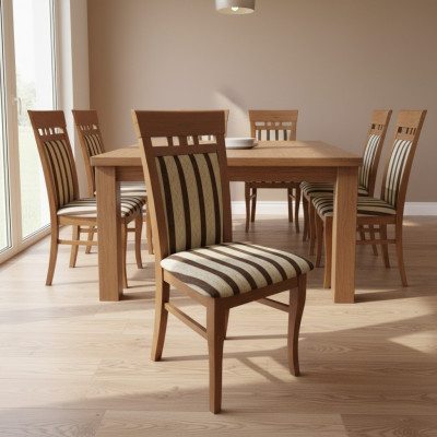 Holz 20x Restaurant Sëtz Set Iesszëmmer Stull Grupp Polster Still Gastro Nei