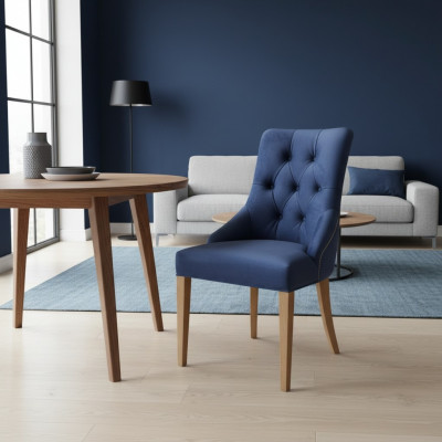 Chesterfield Set 20x Still Iesszëmmerstull Stoff gepolstert Still Gastro Iesszëmmer