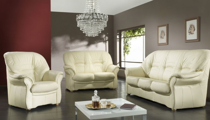 Sofaen Canapé Këssen Garnitur Modern Couchen Konschtlieder Sofagarnitur