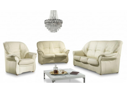 Design Relax Canapéen Couch Polster Dreisëtzer Canapéen Kënschtläder Canapé