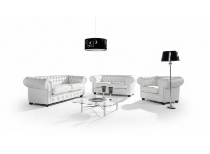 Sofasett 3+2+1 Sëtzer Design Relax Sofas Polster Modern Couchen