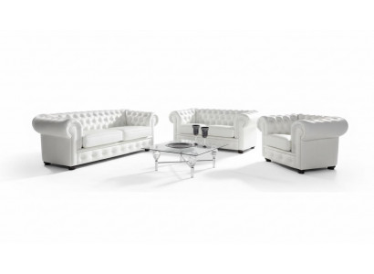 Sofagarnitur 3+1+1 Sëtzer Design Relax Sofas Polster Modern Couchen