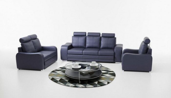 Soffagarnitur 3+2+1 Sëtzer Set Design Sofas Polster Couchen Lieder Relax.