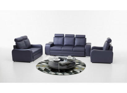Soffagarnitur 3+2+1 Sëtzer Set Design Sofas Polster Couchen Lieder Relax.