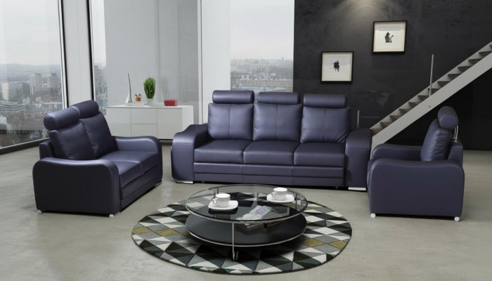 Sofagarnitur 3+1 Sëtzer Set Design Sofas Polster Couchen Lieder Relax