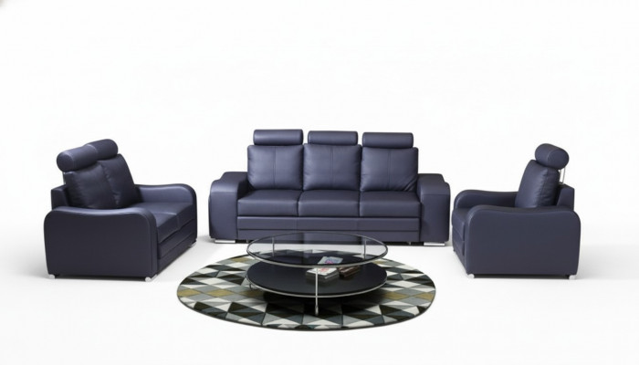 Design Zweisitzer Canapé Couch Polster Modern Couchen Canapé 2 Sëtzer