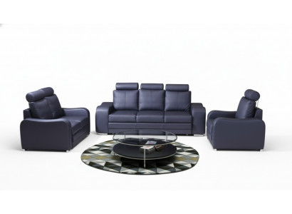 Design Zweisitzer Canapé Couch Polster Modern Couchen Canapé 2 Sëtzer