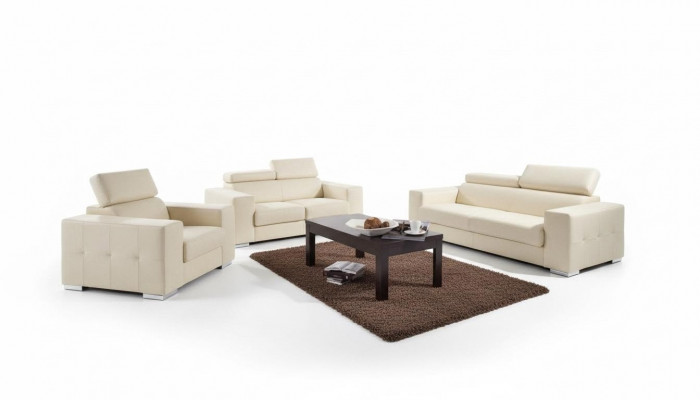 Modern Sofagarnitur Wunnzëmmer Komplett Garnitur 3+2+1 Canapé Sëtz