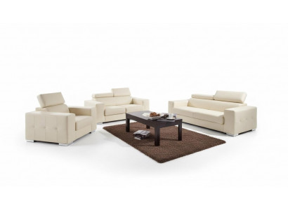 Modern Sofagarnitur Wunnzëmmer Komplett Garnitur 3+2+1 Canapé Sëtz
