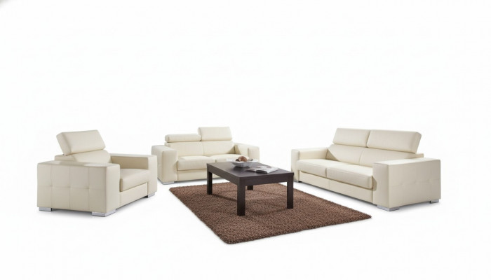 Modern Sofagarnitur 3+1+1 Sëtz Sofa Couch Polster Garnitur Couchen
