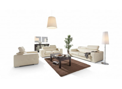 Sofagarnitur 3+1 Sitz Set Design Sofas Gepolstert Couchen Lieder Deko Relax