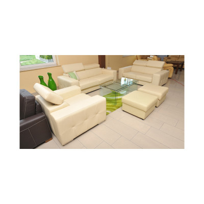 Canapé 3 Sëtzer Design Canapéë Polster Canapéë Lieder Relax Modern Dräisëtzer