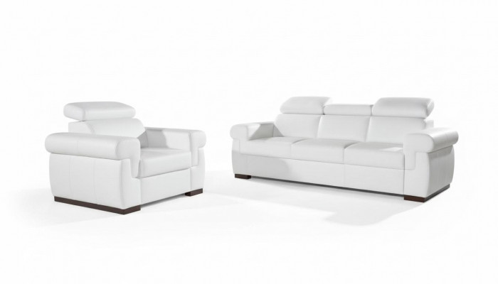 Moderne Wunnzëmmer Komplett Garnitur 3+1+1 Couch Sofagarnitur Sëtz Këssen Nei